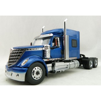 Diecast Masters 71026 - International LoneStar Sleeper Cab Truck Blue Metallic - Scale 1:50