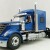Diecast Masters 71026 - International LoneStar Sleeper Cab Truck Blue Metallic - Scale 1:50
