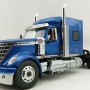 Diecast Masters 71026 - International LoneStar Sleeper Cab Truck Blue Metallic - Scale 1:50