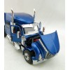 Diecast Masters 71026 - International LoneStar Sleeper Cab Truck Blue Metallic - Scale 1:50
