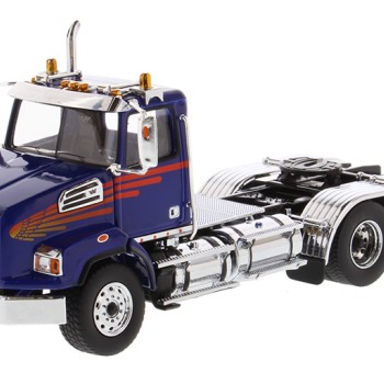 Diecast Masters 71039 - Western Star 4700 SB Tandem Day Cab Blue  - Scale 1:50