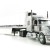 Diecast Masters 71043 - International LoneStar Truck Silver with 53' Chrome Plated Refrigerated Trailer - Scale 1:50