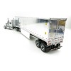 Diecast Masters 71043 - International LoneStar Truck Silver with 53' Chrome Plated Refrigerated Trailer - Scale 1:50