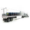 Diecast Masters 71043 - International LoneStar Truck Silver with 53' Chrome Plated Refrigerated Trailer - Scale 1:50