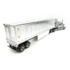Diecast Masters 71043 - International LoneStar Truck Silver with 53' Chrome Plated Refrigerated Trailer - Scale 1:50