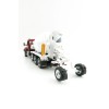 Diecast Masters 71062 - Kenworth T880 SBFA Red Cement Mixer McNeilus BridgeMaster Mixer   - Scale 1:50