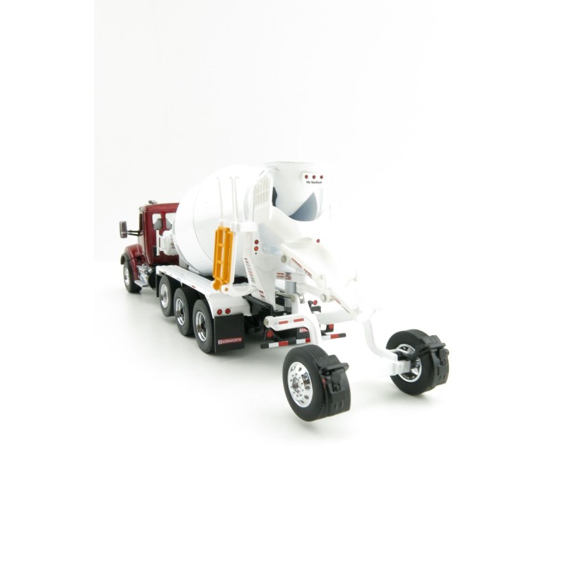 Diecast Masters 71062 - Kenworth T880 SBFA Red Cement Mixer McNeilus BridgeMaster Mixer   - Scale 1:50