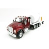 Diecast Masters 71062 - Kenworth T880 SBFA Red Cement Mixer McNeilus BridgeMaster Mixer   - Scale 1:50