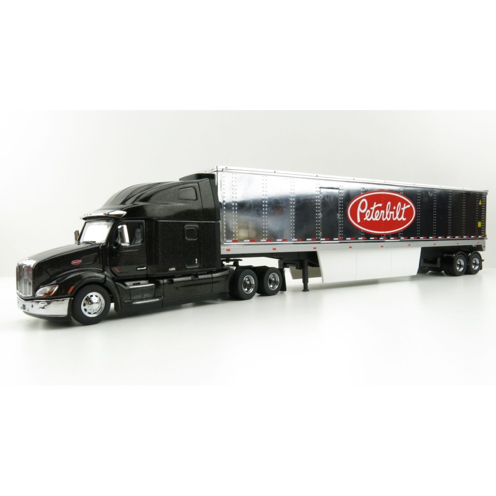 Diecast Masters 71071 - Peterbilt 579 UltraLoft Truck with Chrome 53’ Reefer Trailer - Peterbilt - Scale 1:50