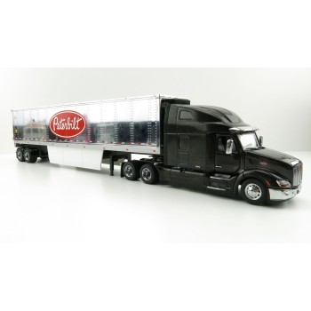 Diecast Masters 71071 - Peterbilt 579 UltraLoft Truck with Chrome 53’ Reefer Trailer - Peterbilt - Scale 1:50