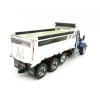 Diecast Masters 71073 - Peterbilt 567 Dump Truck Blue with Chromed Dump Body  - Scale 1:50