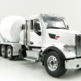 Diecast Masters 71074 - Peterbilt 579 Truck White with McNeilus Bridgemaster Concrete Mixer  - Scale 1:50