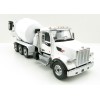 Diecast Masters 71074 - Peterbilt 579 Truck White with McNeilus Bridgemaster Concrete Mixer  - Scale 1:50