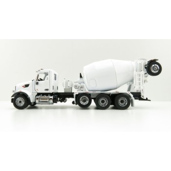 Diecast Masters 71074 - Peterbilt 579 Truck White with McNeilus Bridgemaster Concrete Mixer  - Scale 1:50