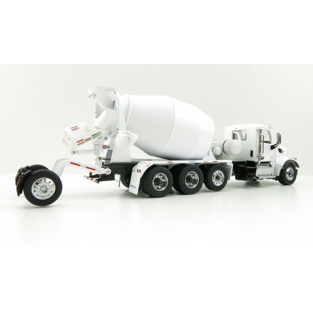 Diecast Masters 71074 - Peterbilt 579 Truck White with McNeilus Bridgemaster Concrete Mixer  - Scale 1:50