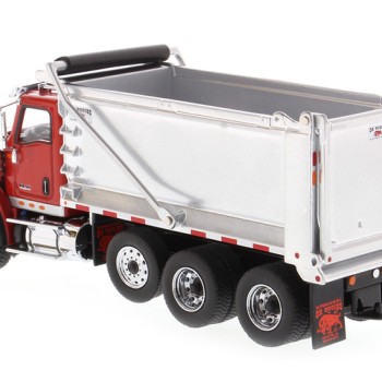 Diecast Masters 71076 - International HX620 SB Red Dump Truck OX Stampede - Scale 1:50