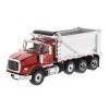 Diecast Masters 71076 - International HX620 SB Red Dump Truck OX Stampede - Scale 1:50