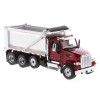 Diecast Masters 71077 - Peterbilt 579 Metallic Red Dump Truck OX Stampede - Scale 1:50