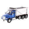 Diecast Masters 71078 - Kenworth T880 Metallic Blue Dump Truck OX Stampede - Scale 1:50