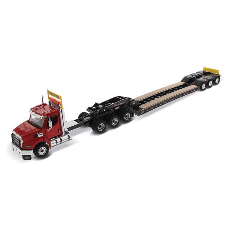 Diecast Masters 71090 - Western Star 49X SBFA Tridem Truck with XL 120 HDG Trailer - Scale 1:50