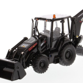Diecast Masters 85234 - Caterpillar CAT 420F2 IT Backhoe Loader Black 30th Anniversary Edition - Scale 1:50