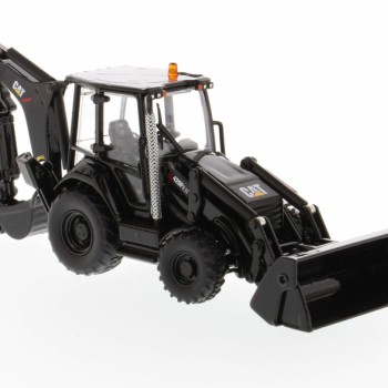 Diecast Masters 85234 - Caterpillar CAT 420F2 IT Backhoe Loader Black 30th Anniversary Edition - Scale 1:50