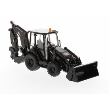 Diecast Masters 85234 - Caterpillar CAT 420F2 IT Backhoe Loader Black 30th Anniversary Edition - Scale 1:50
