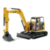 Diecast Masters 85239 - Caterpillar CAT 308E2 CR SB Mini Hydraulic Excavator - Scale 1:32