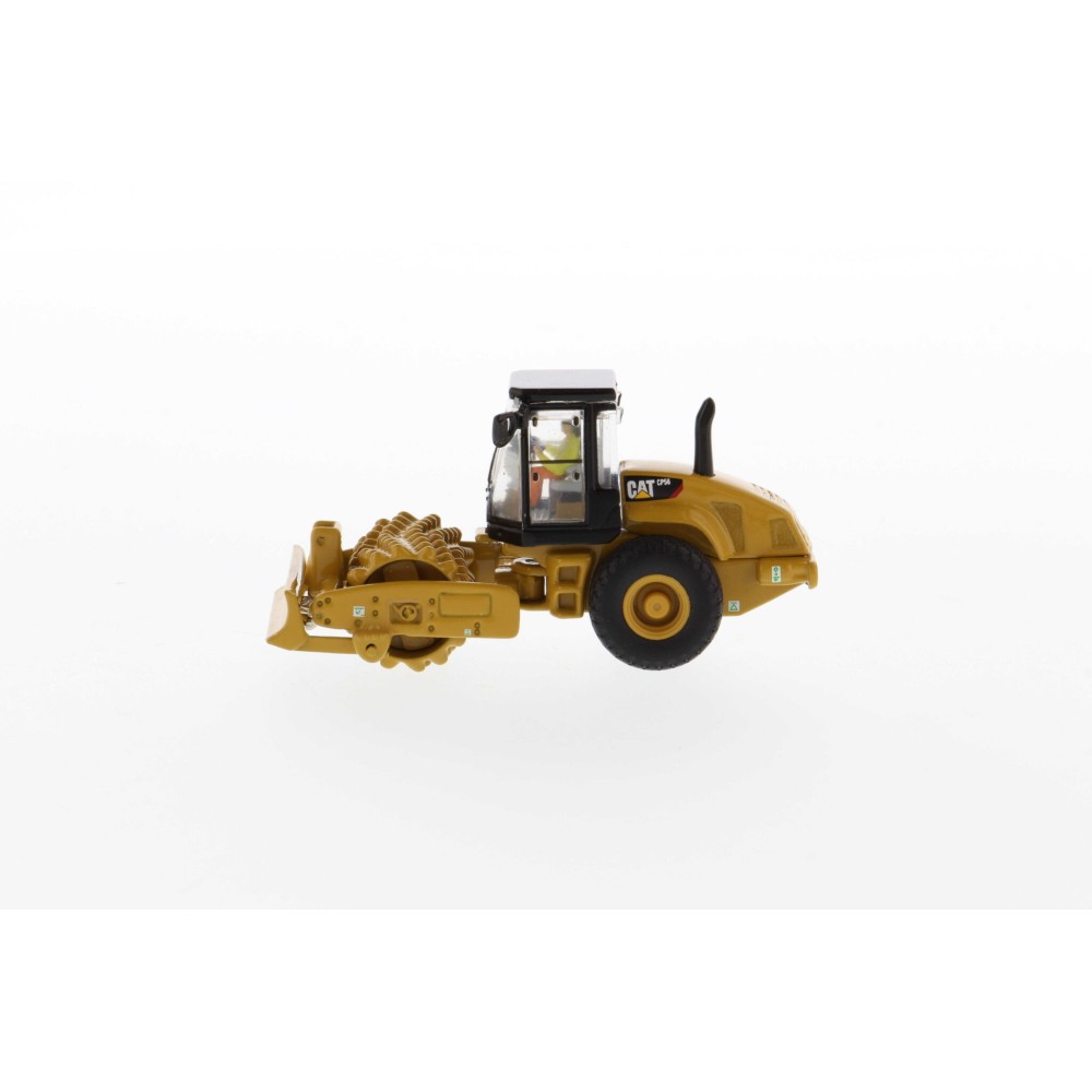 Diecast Masters 85247 - CAT Caterpillar CS56 Padfoot Compactor Roller - Scale 1:87