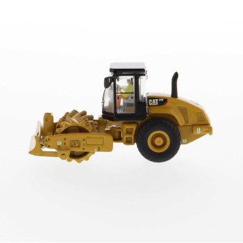 Diecast Masters 85247 - CAT Caterpillar CS56 Padfoot Compactor Roller - Scale 1:87