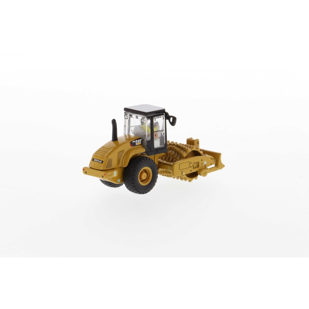 Diecast Masters 85247 - CAT Caterpillar CS56 Padfoot Compactor Roller - Scale 1:87