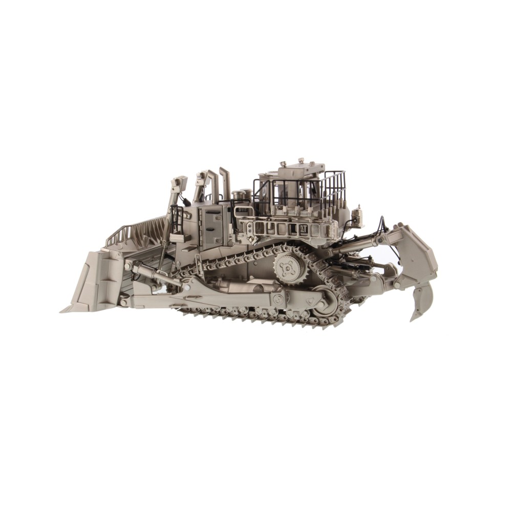 Diecast Masters 85252 - Caterpillar CAT D11T Track Type Tractor Dozer Matt Silver Commemorative Series - Scale 1:50