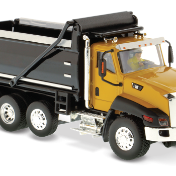 Diecast Masters 85290 C - Caterpillar CAT CT 660 Dump Truck - Yellow - Scale 1:50