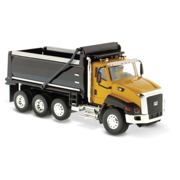 Diecast Masters 85290 C - Caterpillar CAT CT 660 Dump Truck - Yellow - Scale 1:50