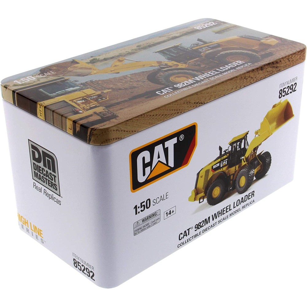 Diecast Masters 85292 C - Caterpillar CAT 982M Wheel Loader - Scale 1:50