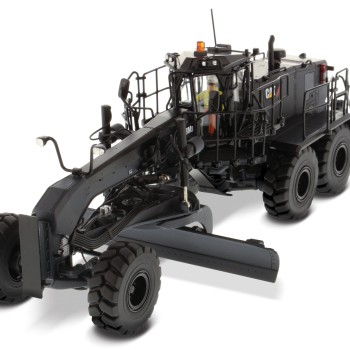 Diecast Masters 85522 - Caterpillar  CAT 18M3 Motor Grader Special Edition Black Onyx High Line Series - Scale 1:50