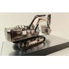 Diecast Masters 85547 - Caterpillar CAT 390F L Hydraulic Excavator Gunmetal Chrome Commemorative Series - Scale 1:50