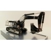 Diecast Masters 85547 - Caterpillar CAT 390F L Hydraulic Excavator Gunmetal Chrome Commemorative Series - Scale 1:50
