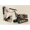 Diecast Masters 85547 - Caterpillar CAT 390F L Hydraulic Excavator Gunmetal Chrome Commemorative Series - Scale 1:50