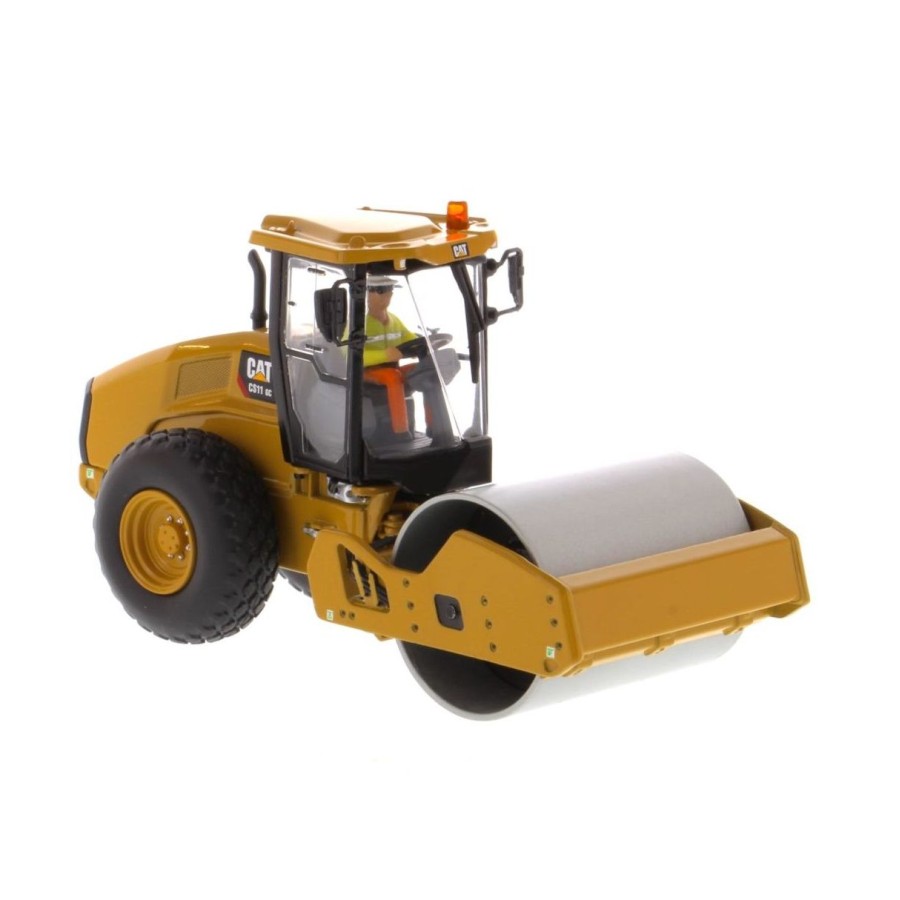 Diecast Masters 85589 - CAT Caterpillar CS11 GC Vibratory Soil Compactor High line Series - Scale 1:50