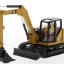 Diecast Masters 85592 - Caterpillar CAT 309 Mini Hydraulic Tracked Excavator High Line - Scale 1:50