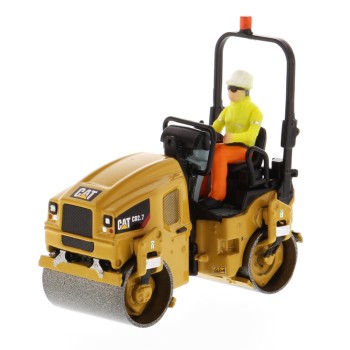 Diecast Masters 85593 - Caterpillar CAT Small CB-2.7 Utility Compactor Roller - Scale 1:50