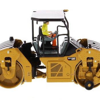 Diecast Masters 85594 - Caterpillar CAT CB-13 Tandem Vibratory Roller with ROPS - Scale 1:50