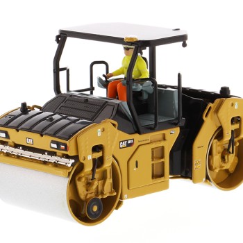 Diecast Masters 85594 - Caterpillar CAT CB-13 Tandem Vibratory Roller with ROPS - Scale 1:50