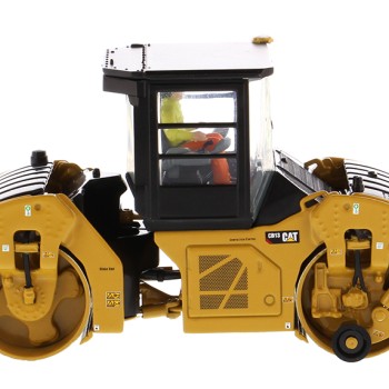 Diecast Masters 85595 - Caterpillar CAT CB-13 Tandem Vibratory Roller with Cab - Scale 1:50
