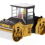 Diecast Masters 85595 - Caterpillar CAT CB-13 Tandem Vibratory Roller with Cab - Scale 1:50