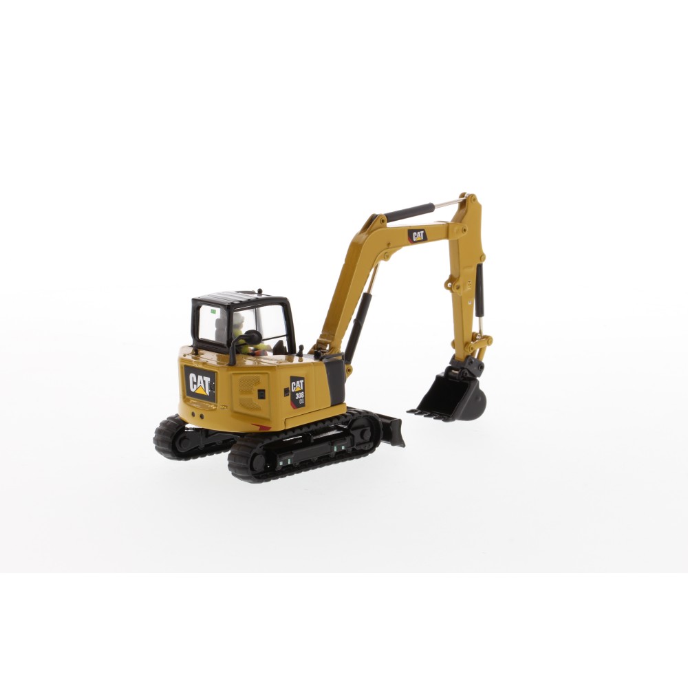 Diecast Masters 85596 - Caterpillar CAT 308E2 Mini Hydraulic Tracked Excavator High Line - Scale 1:50