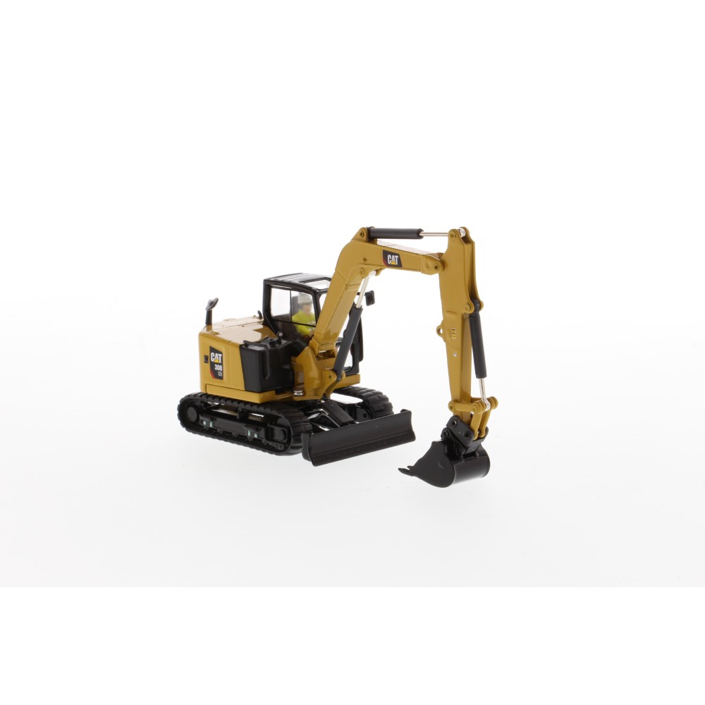 Diecast Masters 85596 - Caterpillar CAT 308E2 Mini Hydraulic Tracked Excavator High Line - Scale 1:50