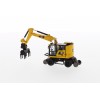 Diecast Masters 85612 - CAT Caterpillar M323F Railroad Wheeled Excavator - Scale 1:87