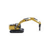 Diecast Masters 85636 - Caterpillar CAT 320F L Hydraulic Excavator With 5 Work Tools - Scale 1:64